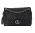 Paris-Edinburgh Coco Sporran Jumbo, &pound;2,500, Handbags, Black, Leather, Front view